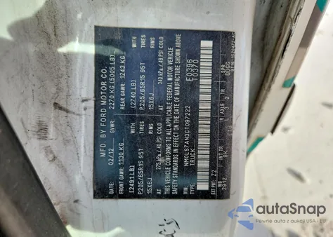 2012 Ford Transit Connect Xl z USA, uszkodzony, nr VIN NM0LS7AN3CT097222